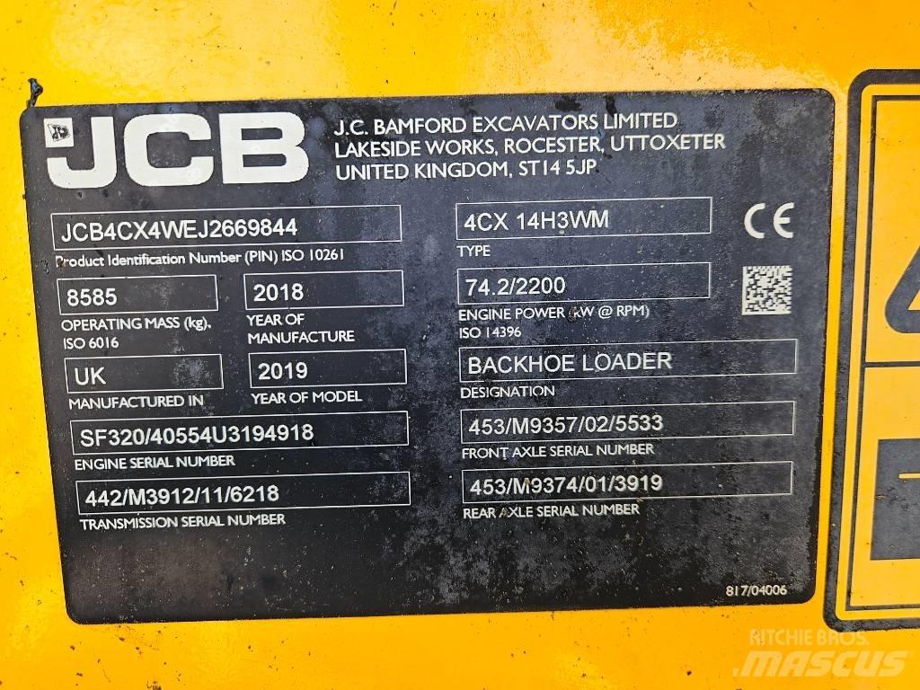 JCB 4 CX Eco Kotrórakodók