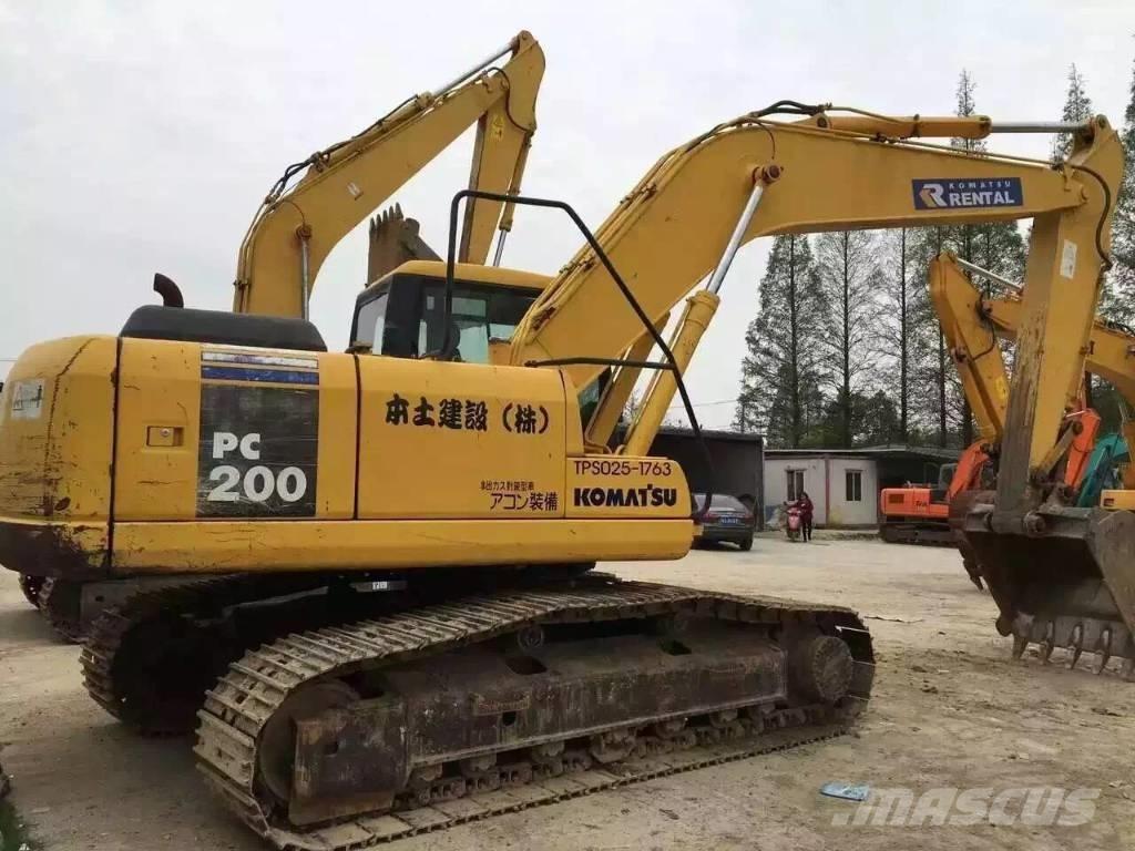 Komatsu pc200-7 Lánctalpas kotrók