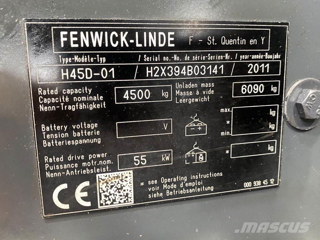 Linde H45D-01 Dízel targoncák