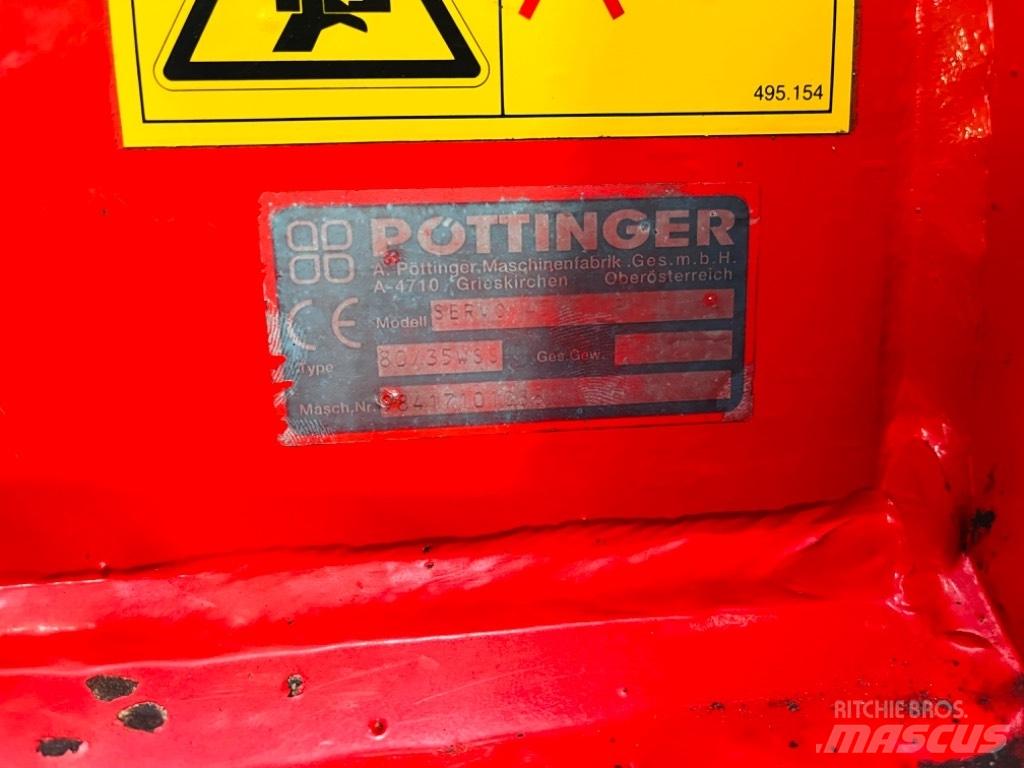 Pöttinger Servo 45 S Váltvaforgató ekék