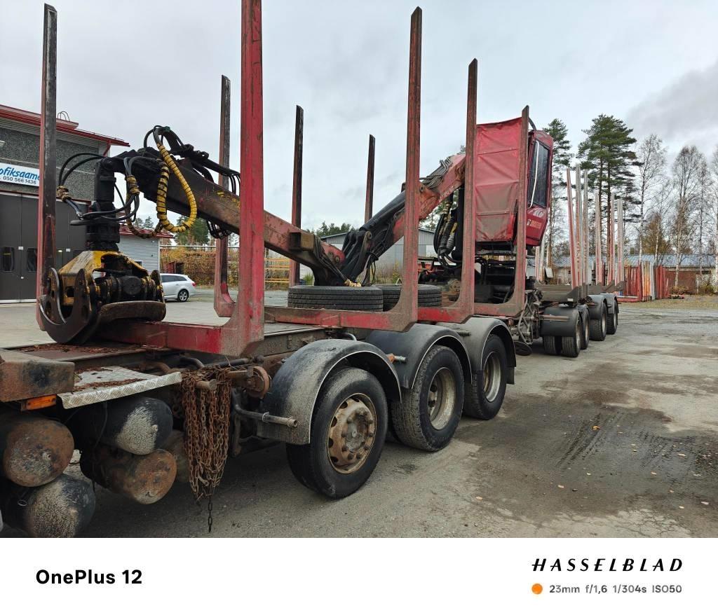 Scania R 164 8X4 Rönkszállító teherautók