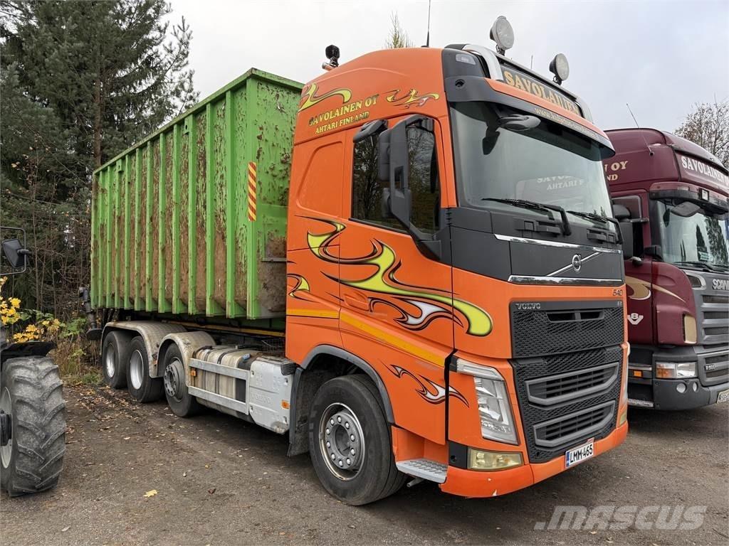 Volvo FH13 540 8X2 Horgos rakodó teherautók