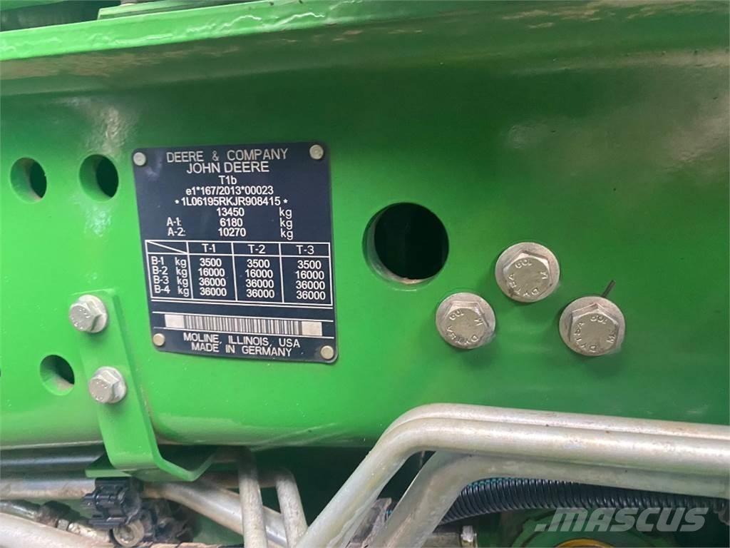John Deere 6195R Traktorok