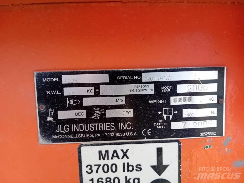 JLG 4069 LE Ollós emelők