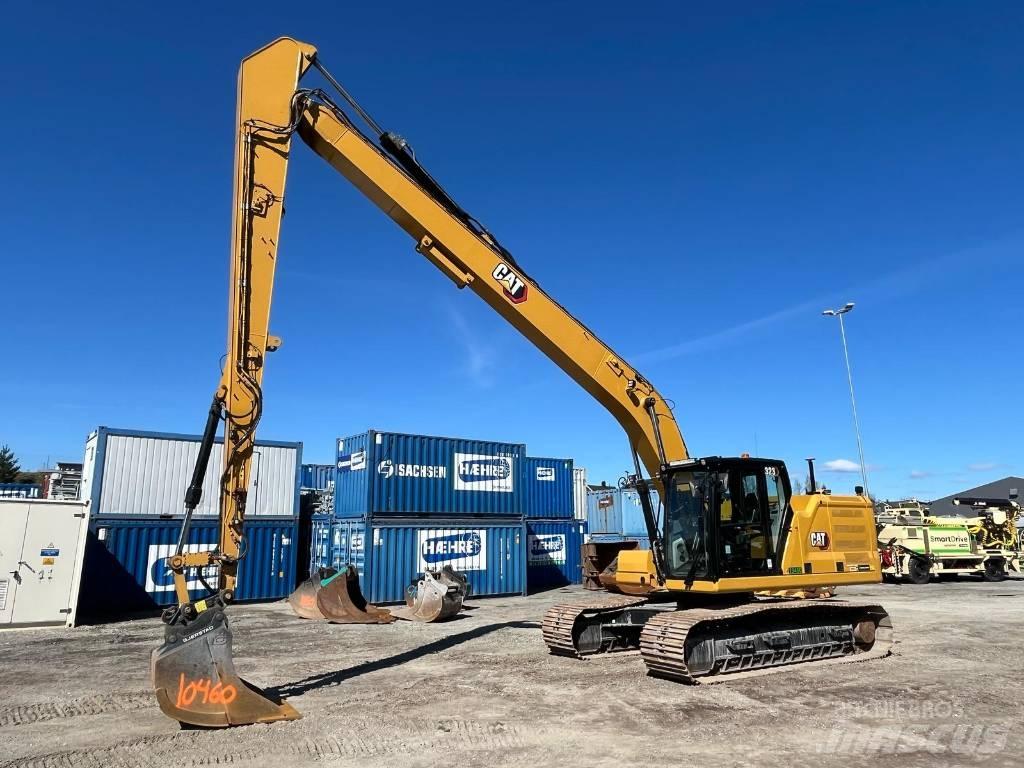 CAT 323 SLR Hosszú gém kotrók