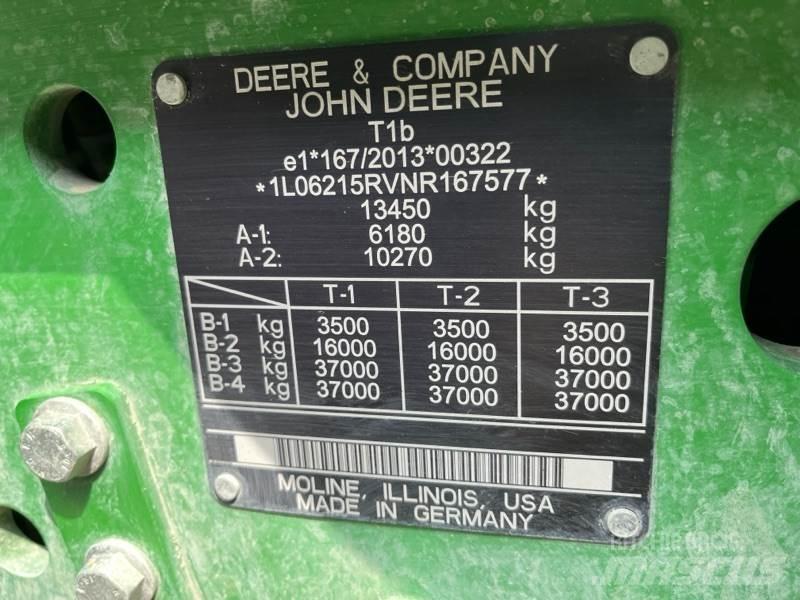 John Deere 6R215 Traktorok