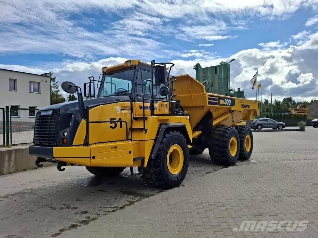 Komatsu HM 300 Csuklósdömperek