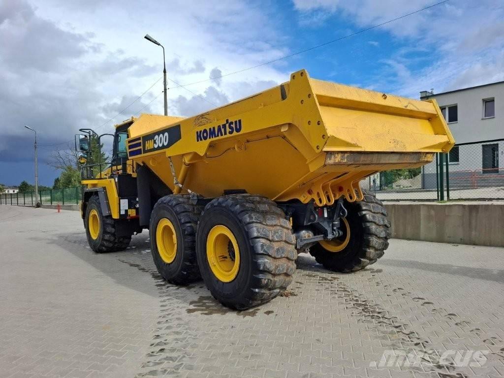 Komatsu HM 300 Csuklósdömperek