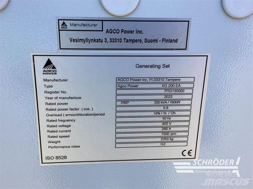 Valtra VG 205 Egyéb mezőgazdasági gépek