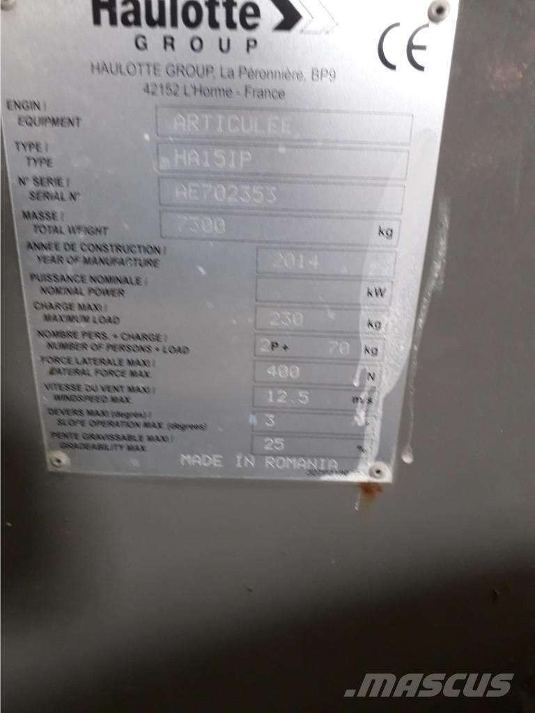 Haulotte HA 15 IP Karos emelők