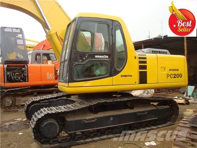 Komatsu PC 200 Lánctalpas kotrók