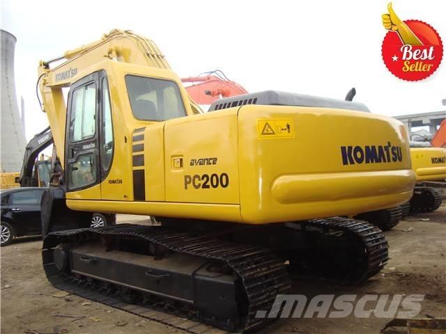 Komatsu PC 200 Lánctalpas kotrók