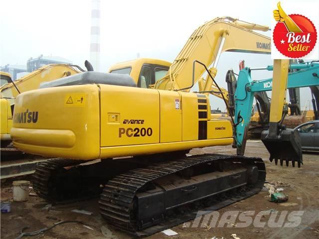 Komatsu PC 200 Lánctalpas kotrók