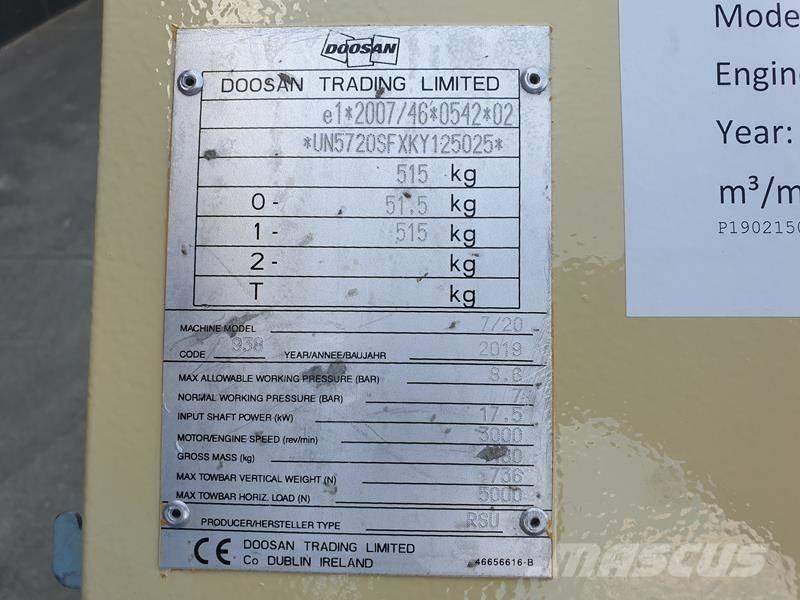 Doosan 7 / 20 Kompresszorok