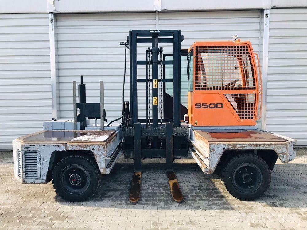 Hubtex S50 D Oldalvillás targonca