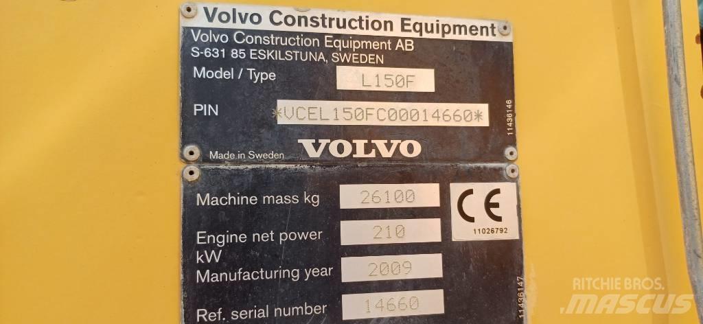 Volvo L 150 F Gumikerekes homlokrakodók