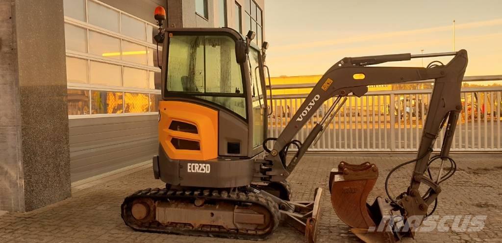 Volvo ECR 25 D Mini kotrók < 7t