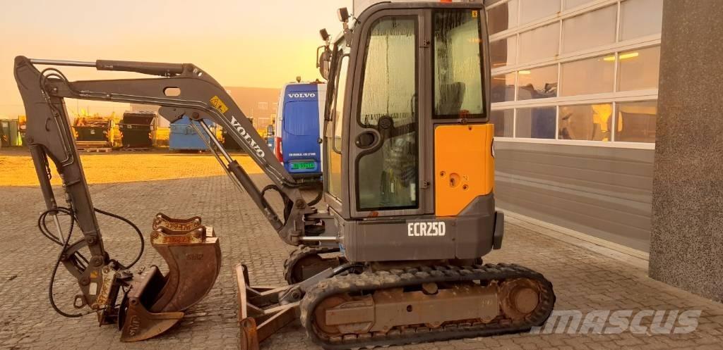Volvo ECR 25 D Mini kotrók < 7t