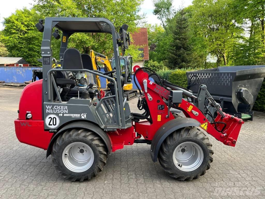 Wacker Neuson WL 20 Gumikerekes homlokrakodók