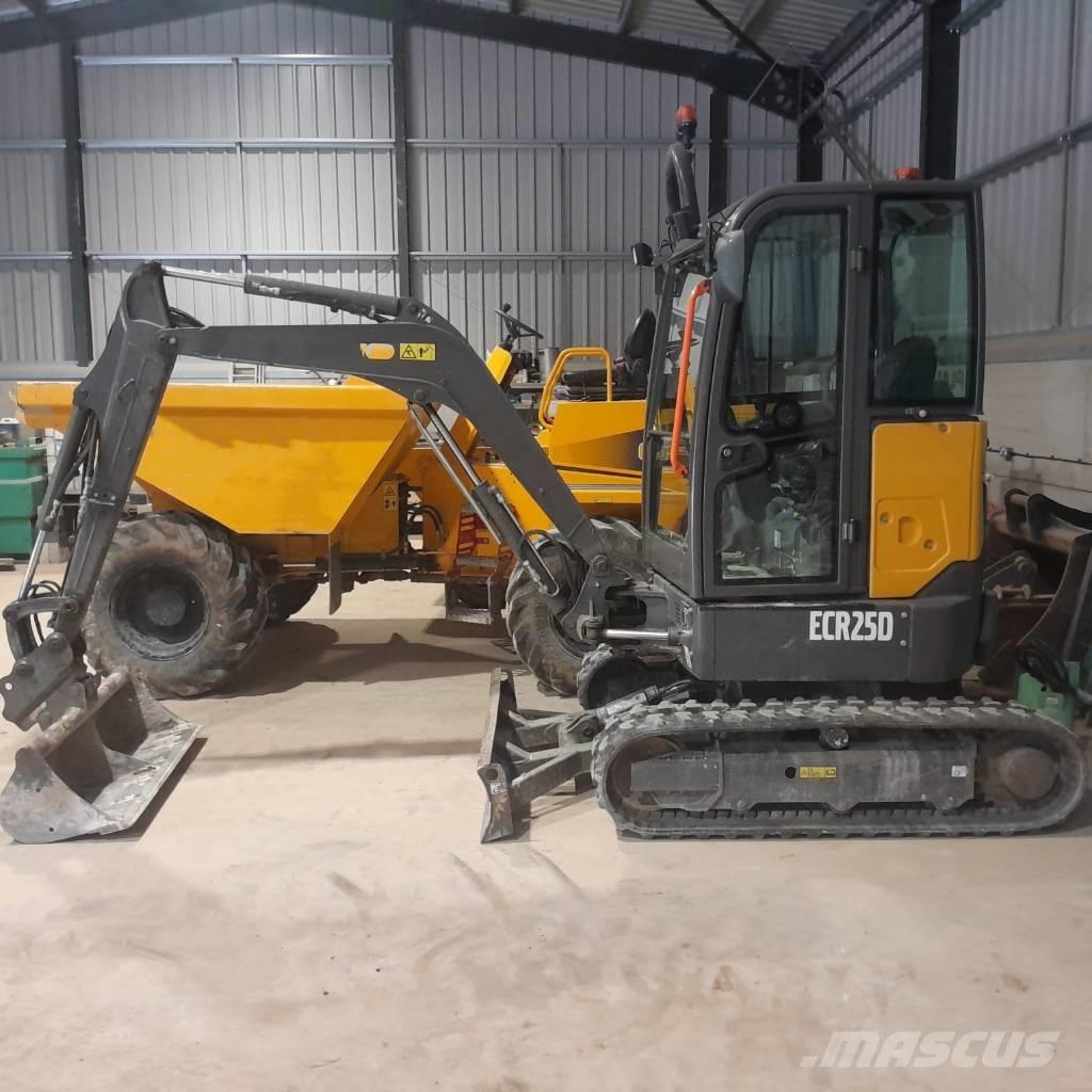 Volvo ECR 25 D Mini kotrók < 7t
