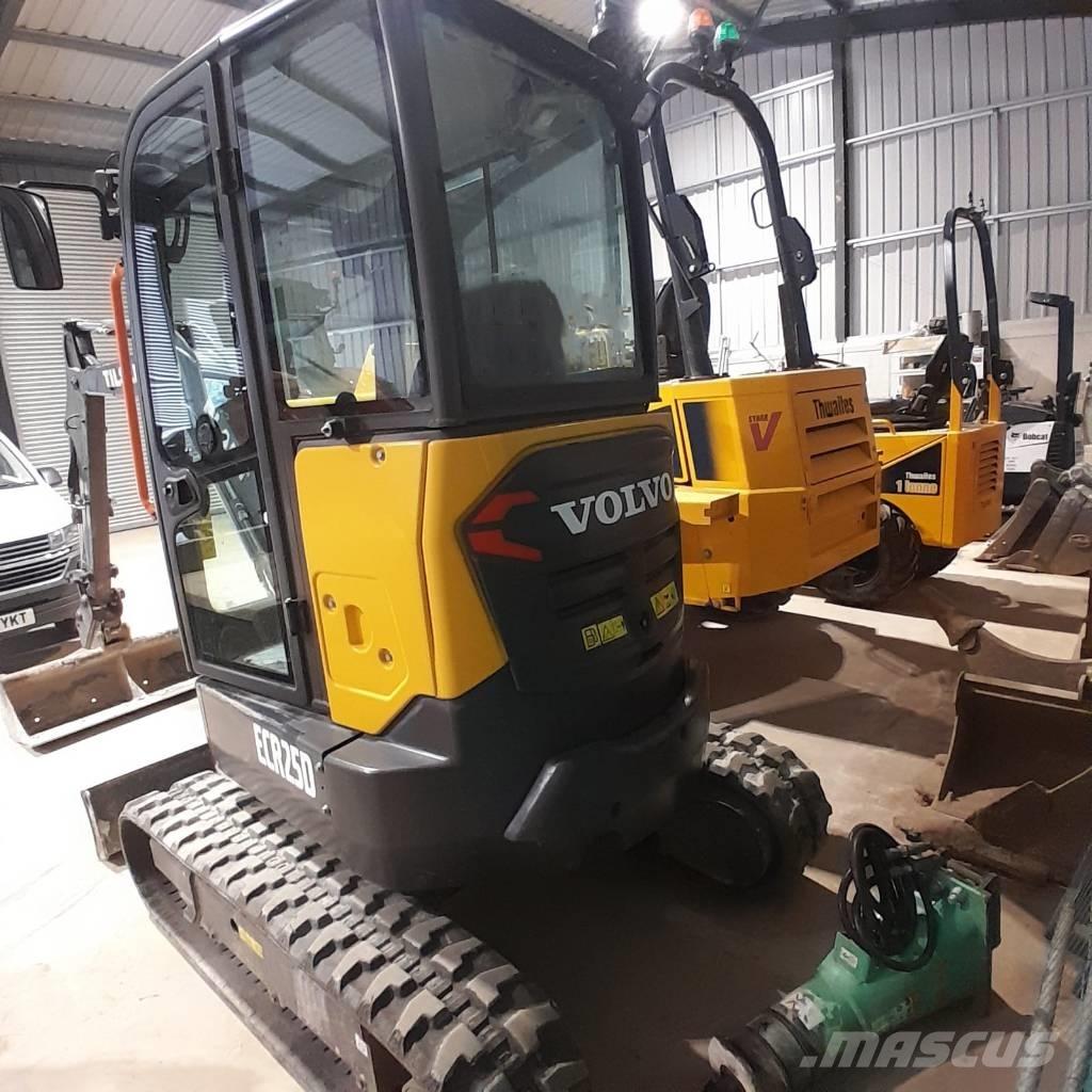 Volvo ECR 25 D Mini kotrók < 7t