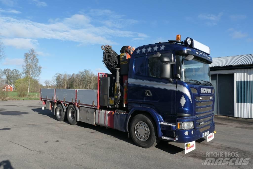 Scania G450 6x2 Darus teherautók