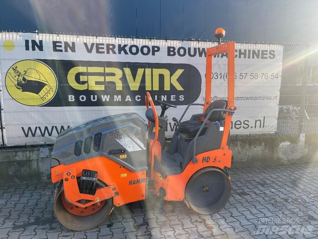 Hamm HD 8 VV Ikerdobos hengerek