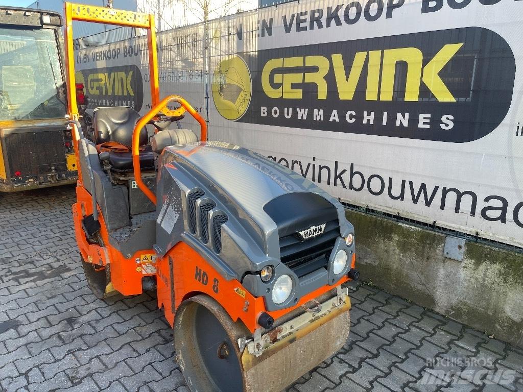 Hamm HD 8 VV Ikerdobos hengerek