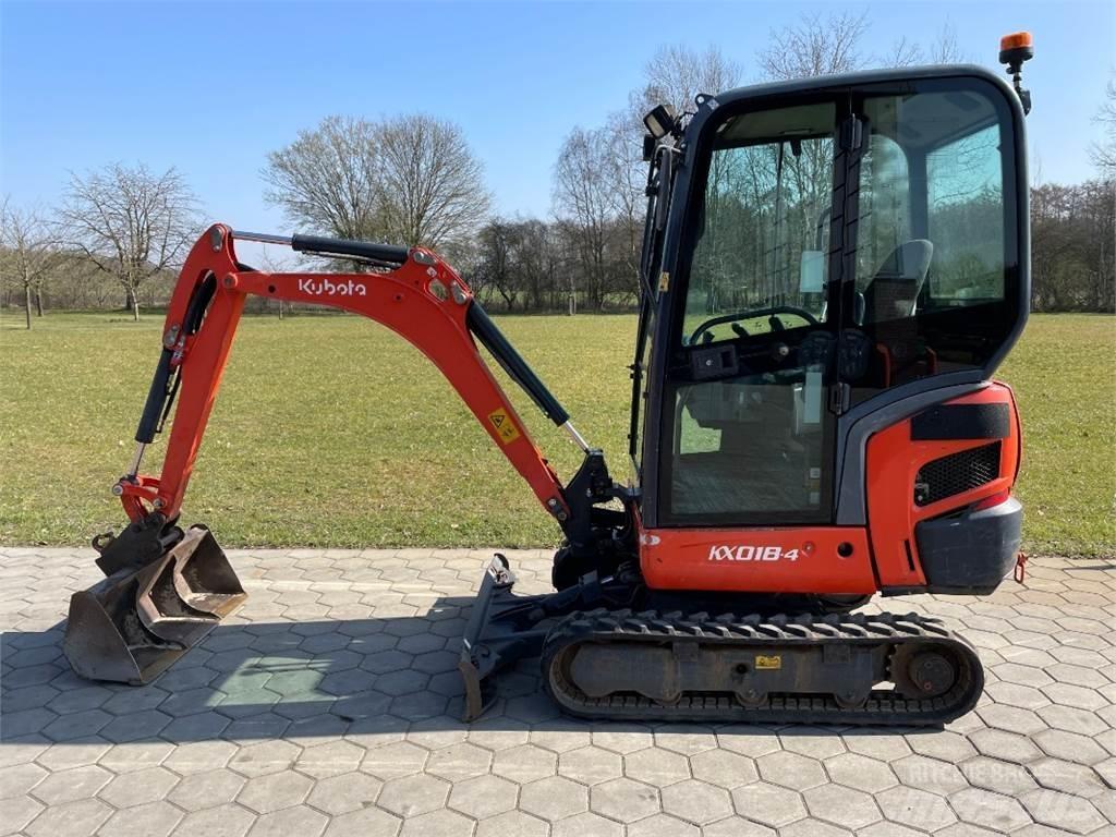 Kubota KX18-4 Mini kotrók < 7t