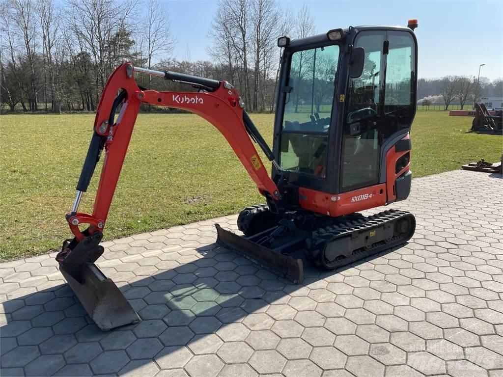 Kubota KX18-4 Mini kotrók < 7t