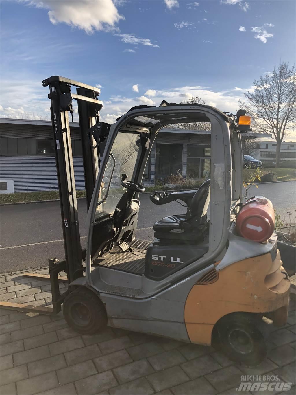 Still RX70-20T Gázüzemű targoncák