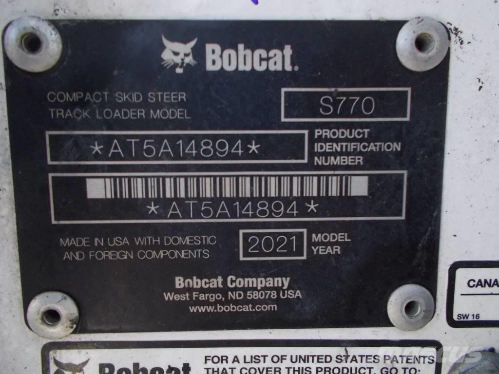 Bobcat S770 Kompaktrakodók