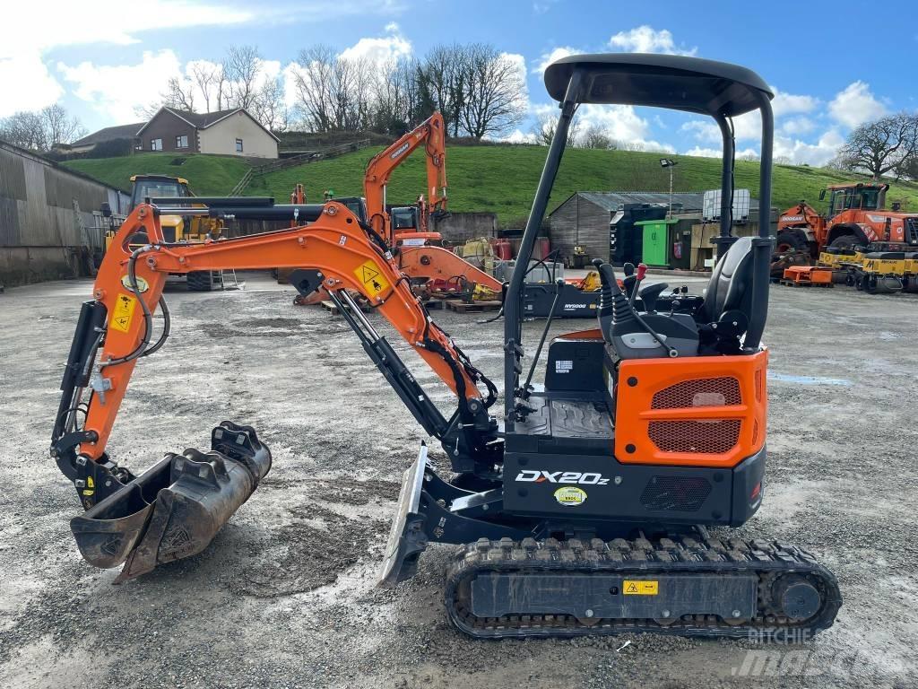 Doosan DX20z Mini kotrók < 7t