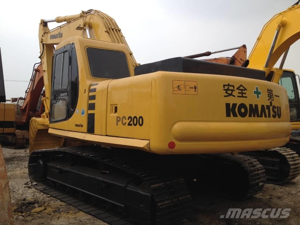 Komatsu PC200-6 Lánctalpas kotrók