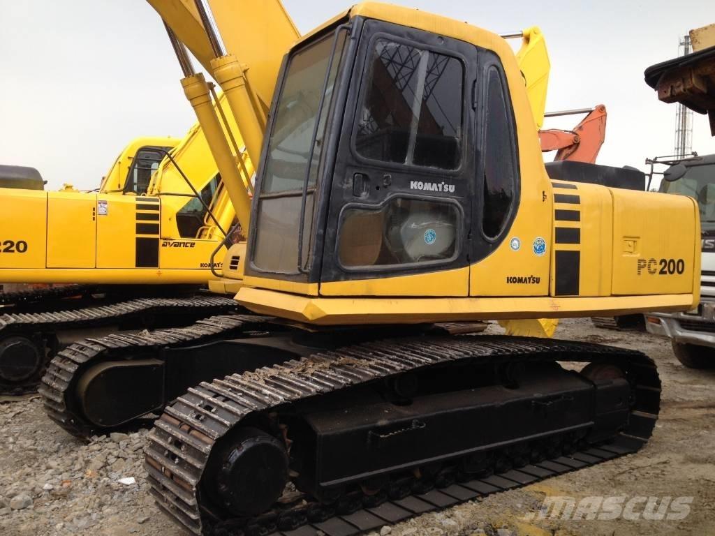 Komatsu PC200-6 Lánctalpas kotrók