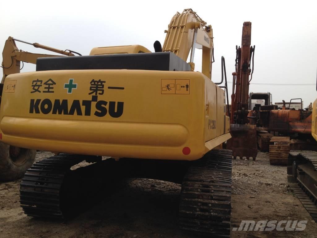Komatsu PC200-6 Lánctalpas kotrók