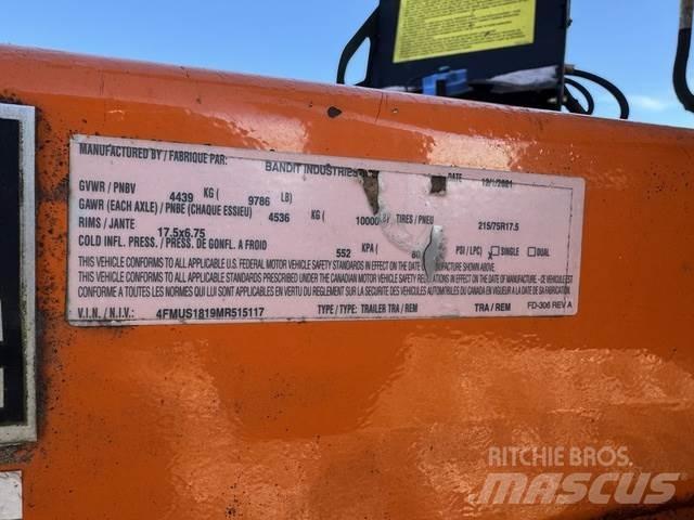 Bandit 255XP Irat megsemmisítők