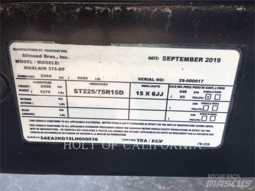 Allmand COMPRES375 Sűrített-levegő tisztítók
