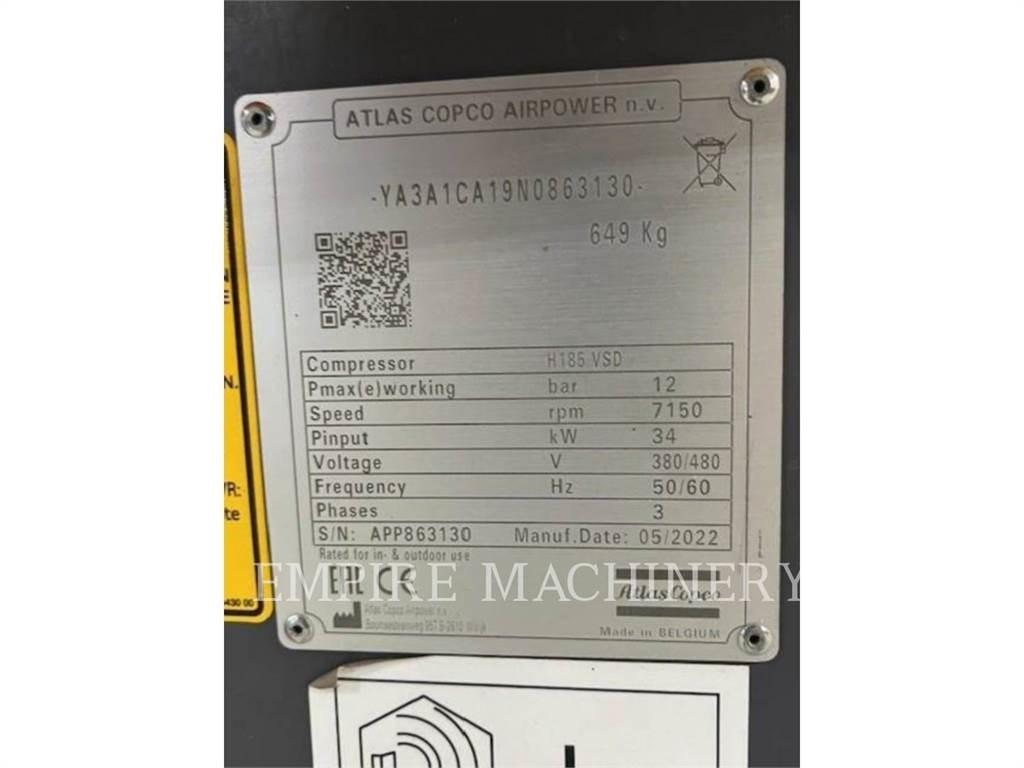 Atlas Copco H185 Kompresszorok