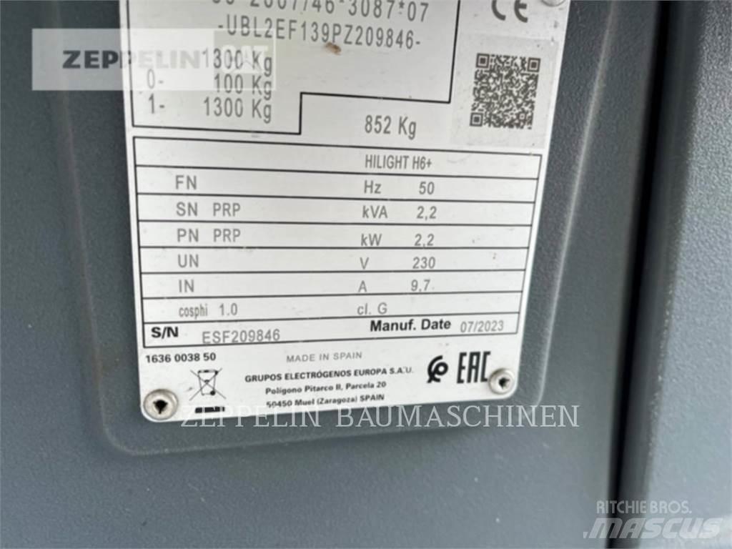 Atlas Copco LICHTMAST Egyéb Áramfejlesztők
