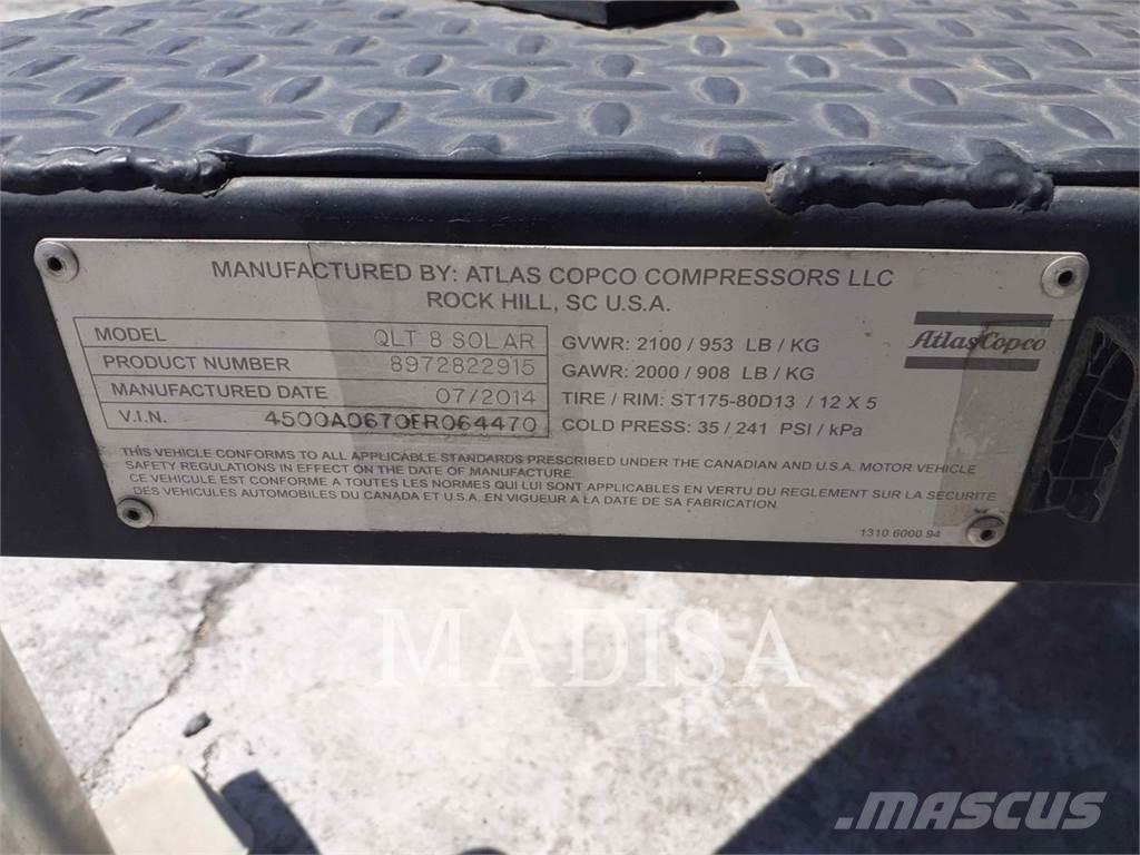 Atlas Copco QLTS8 Fénytornyok