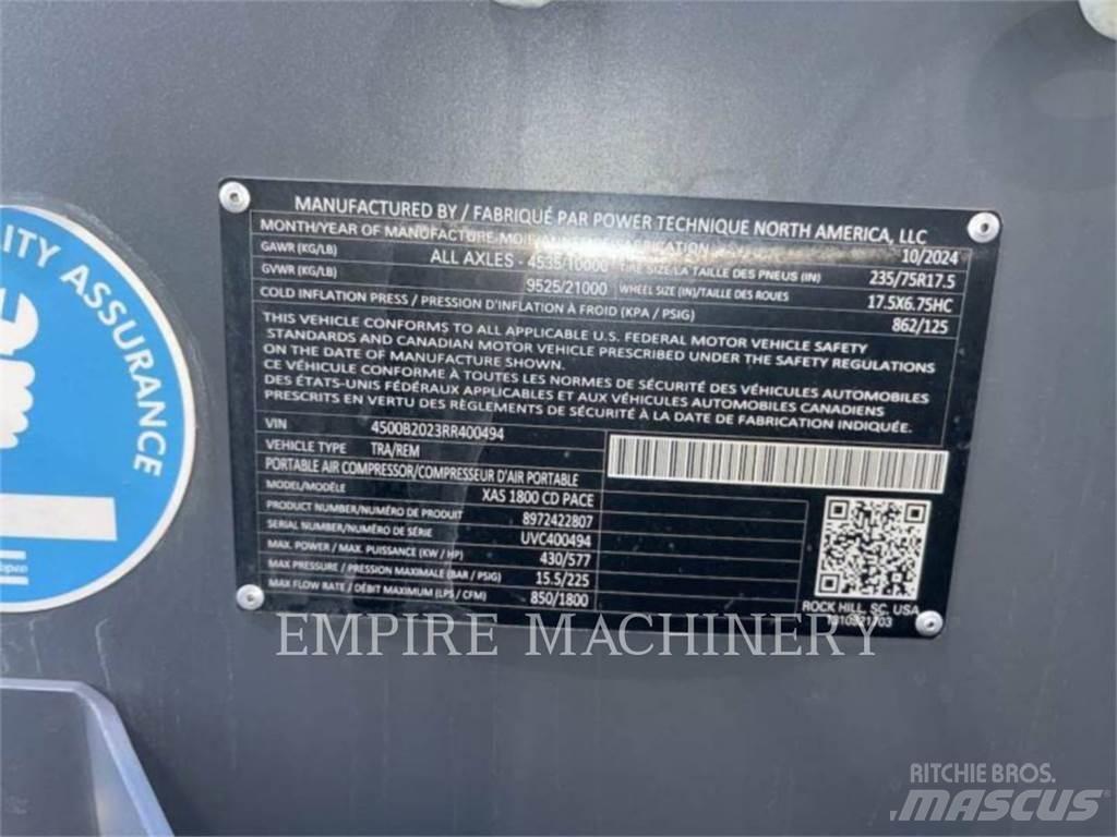 Atlas Copco XAS1800CD Kompresszorok