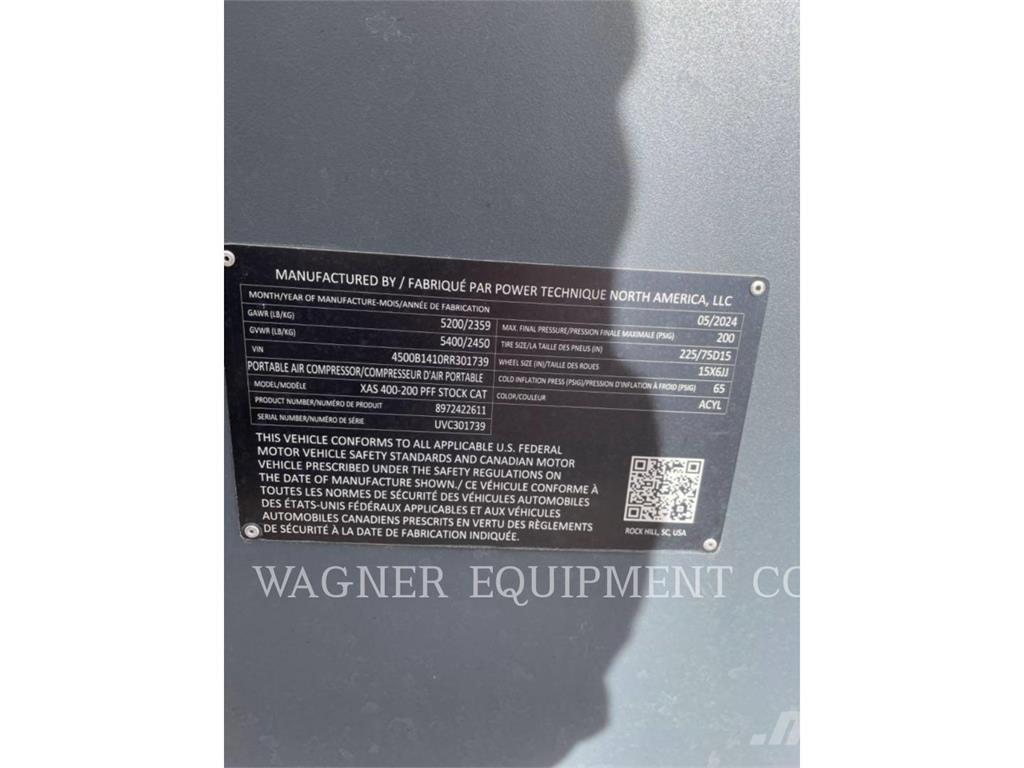 Atlas Copco XAS400 Sűrített-levegő tisztítók