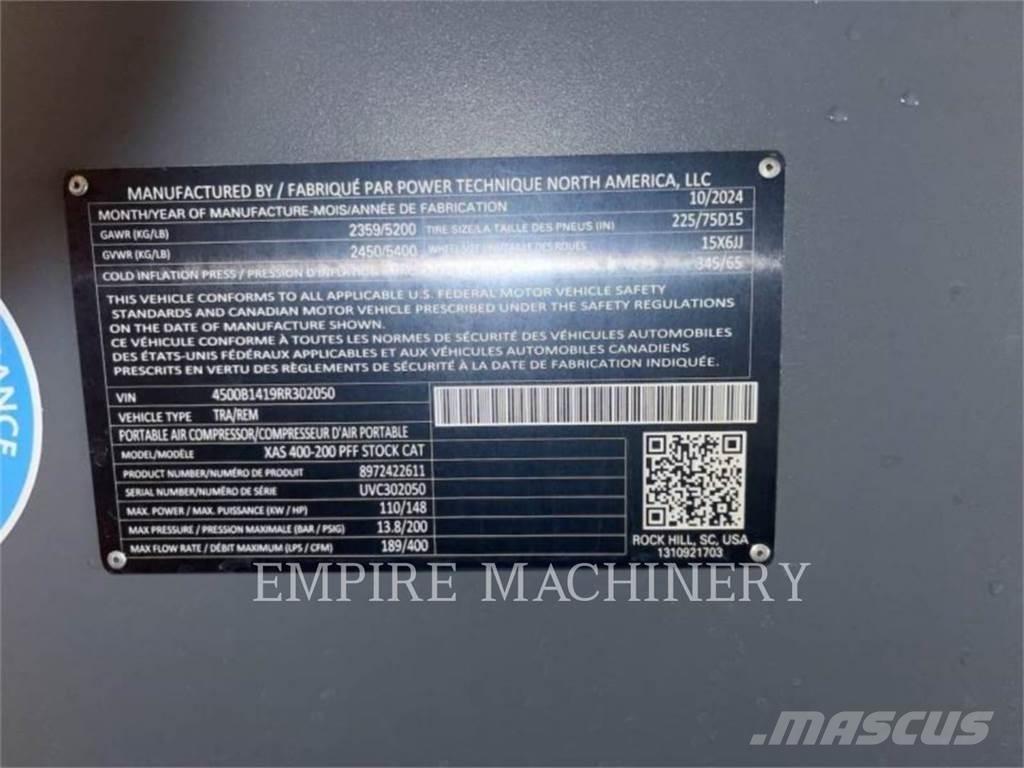 Atlas Copco XAS400CD Kompresszorok