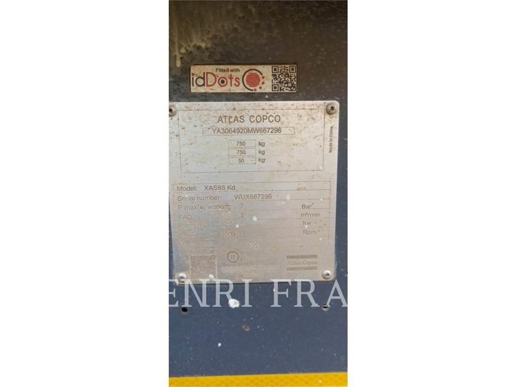 Atlas Copco XAS88KD Építőipar - Egyebek