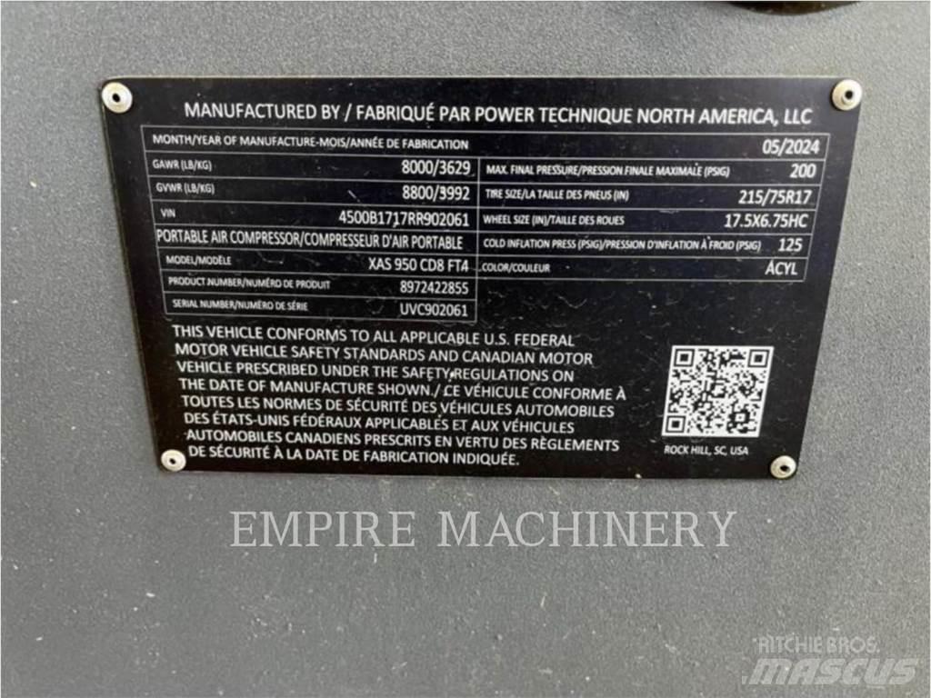 Atlas Copco XAS950CD Kompresszorok