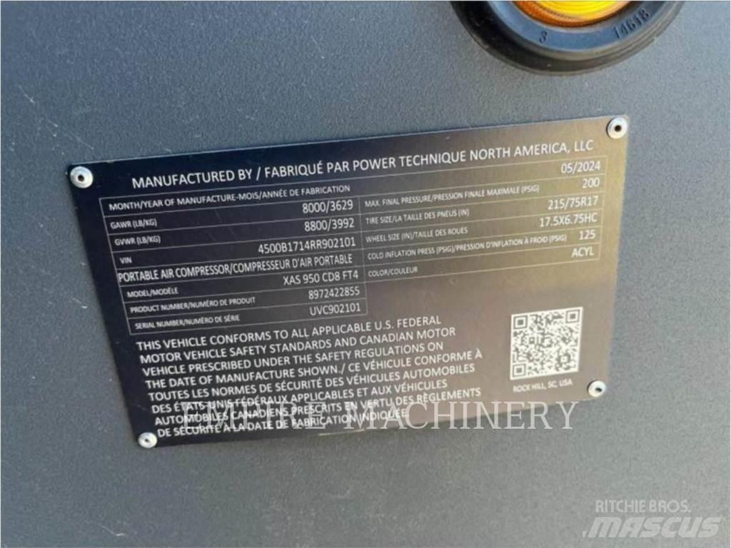 Atlas Copco XAS950CD Kompresszorok