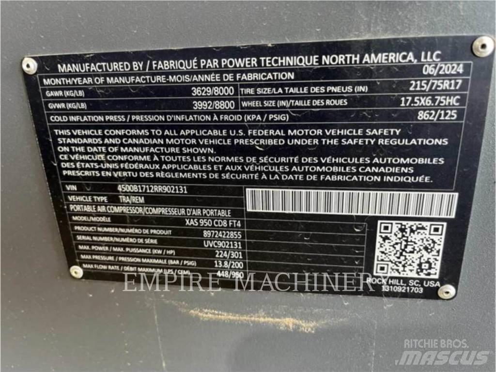 Atlas Copco XAS950CD Kompresszorok