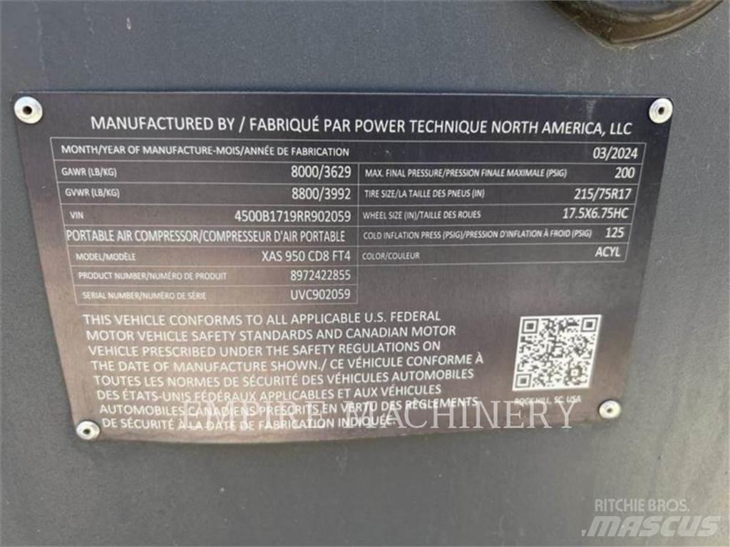 Atlas Copco XAS950CD Kompresszorok