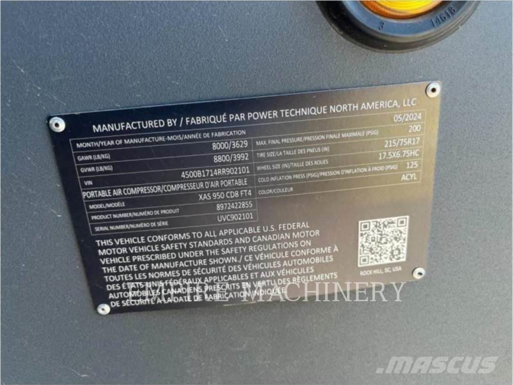 Atlas Copco XAS950CD Kompresszorok
